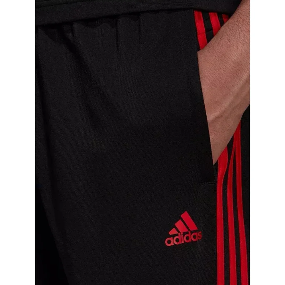 Men's Adidas Primegreen Essentials Open Hem 3-Stripes Track Pants‎ H48432 Sz XXL